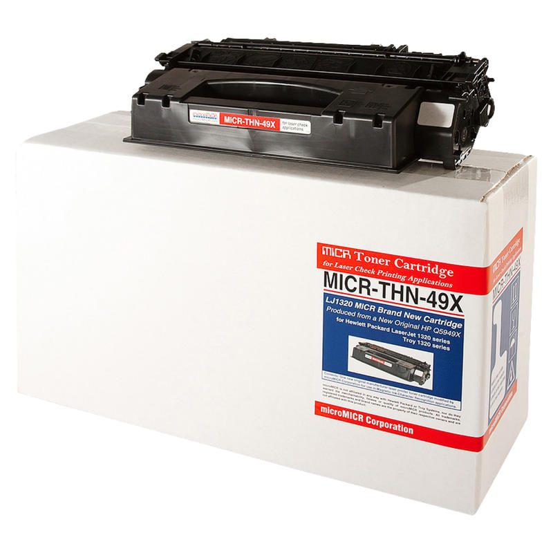MicroMICR Remanufactured Black High Yield Toner Cartridge Replacement For HP 49X, Q5949X, THN-49X MPN:MICRTHN49X