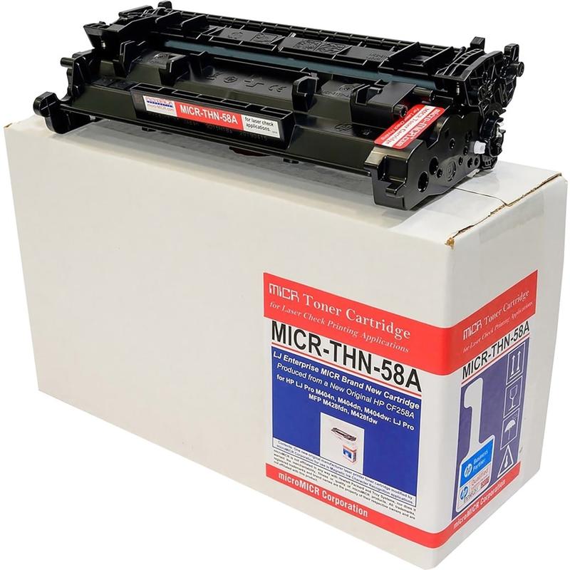 microMICR MICR Laser Toner Cartridge 58A (CF258A), Black, 1 Each, MICRTHN58A MPN:MICRTHN58A