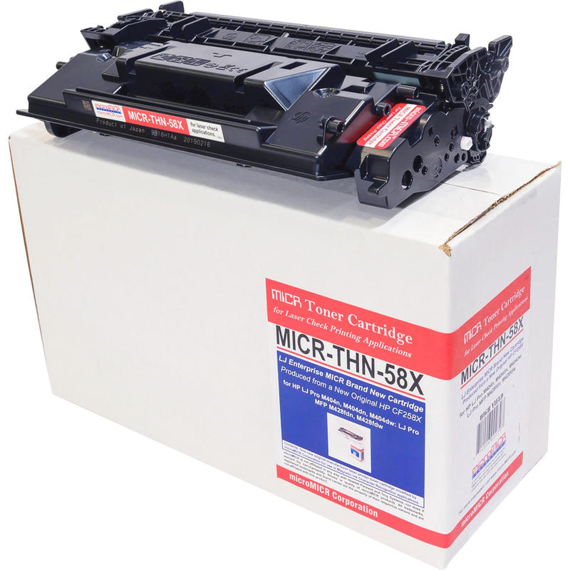microMICR MICR Toner Cartridge - Alternative for HP 58X - 10000 Pages MPN:MICR-THN-58X