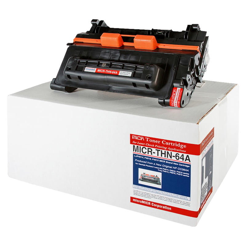 MicroMICR Remanufactured Black Toner Cartridge Replacement For HP 64A, CC364A, THN-64A MPN:MICRTHN64A