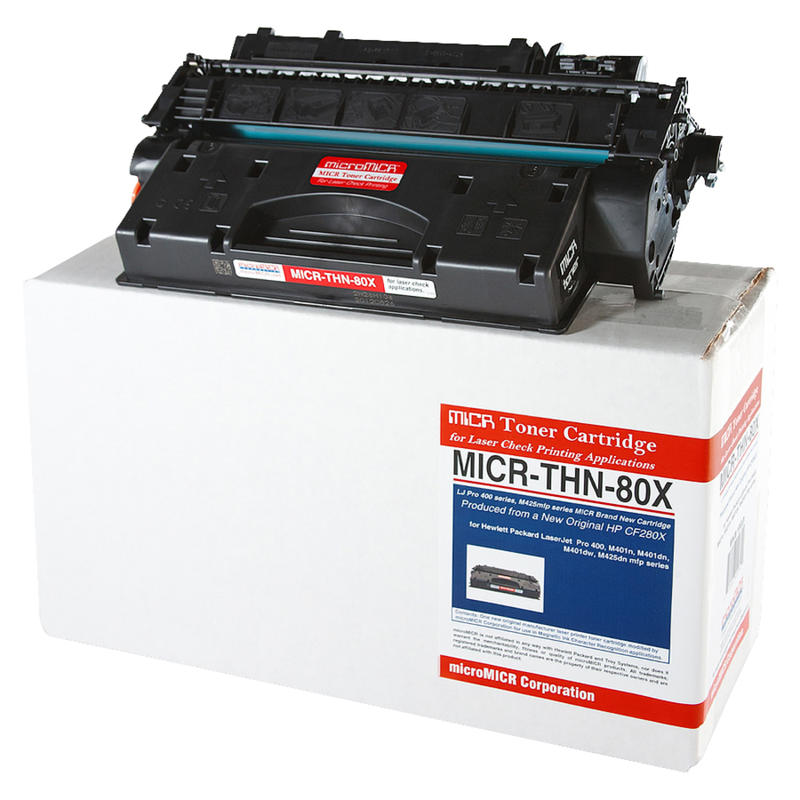 MicroMICR Remanufactured Black High Yield Toner Cartridge Replacement For HP 80X 1, M425, THN-80X 1 MPN:MICRTHN80X