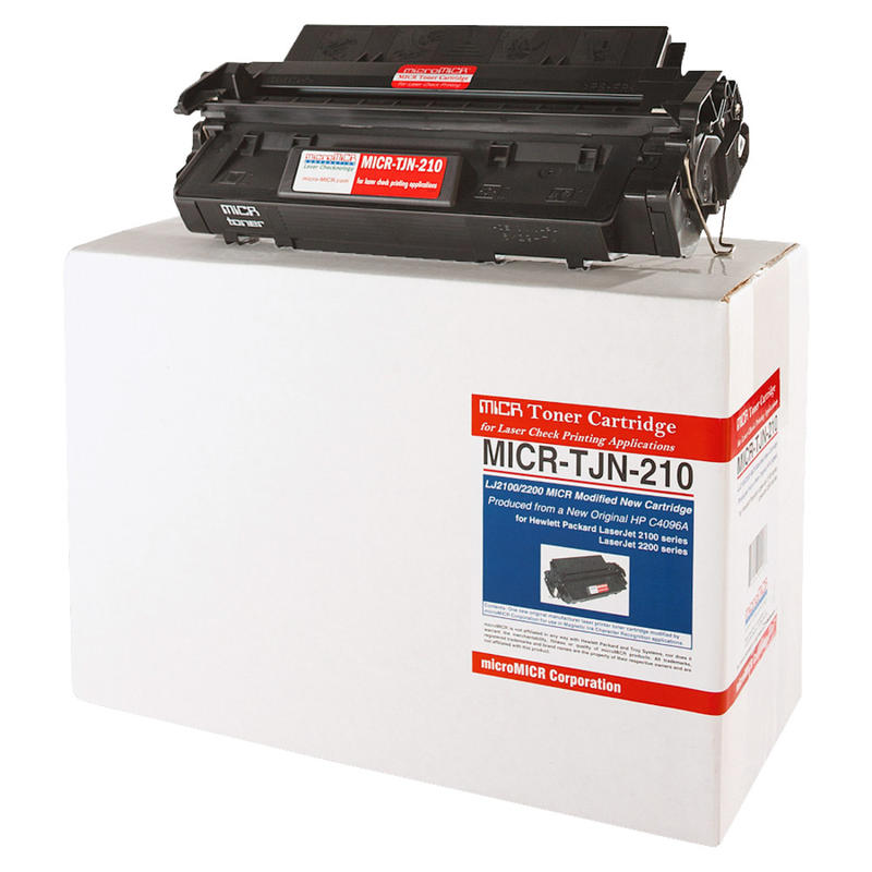 MicroMICR Remanufactured Black Toner Cartridge Replacement For HP 210, C4096A, TJN-210 MPN:MICRTJN210