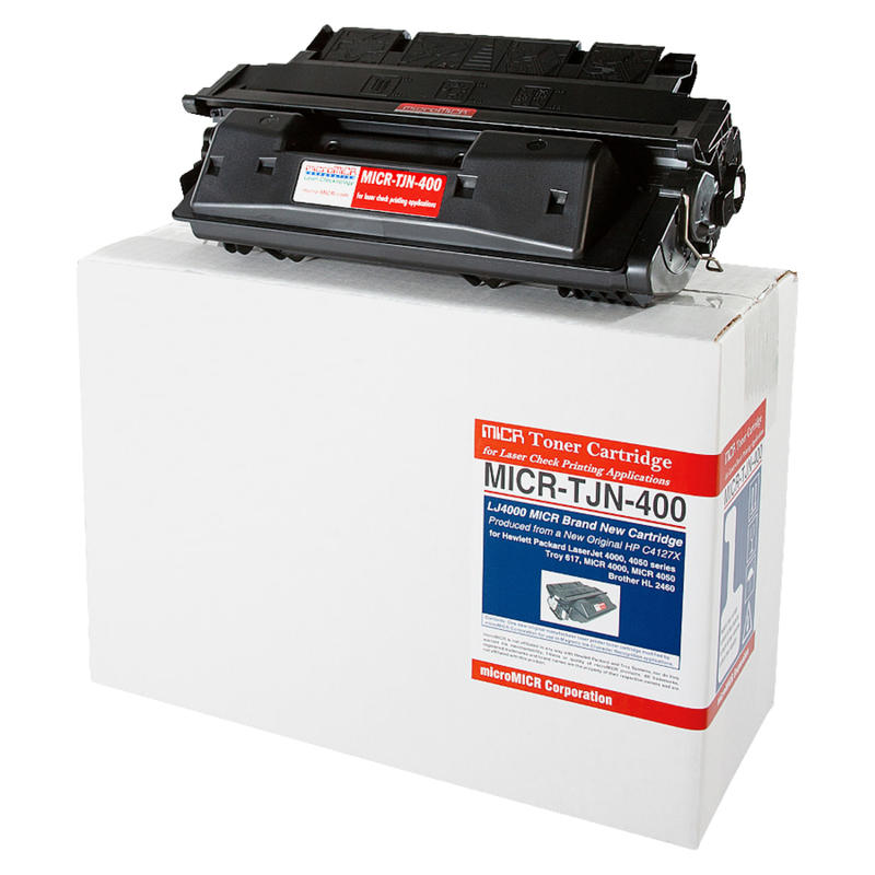 MicroMICR Remanufactured Black High Yield Toner Cartridge Replacement For HP 400, C4127X, TJN-400 MPN:MICRTJN400