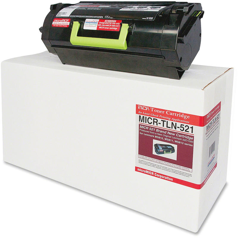 Micromicr Brand New Micr 52D1000 Toner C, Tln521 MPN:TLN521