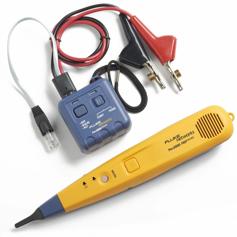 Fluke Networks Pro3000F Filtered Probe (60 Hz) and Tone Generator Kit MPN:PRO3000F60-KIT