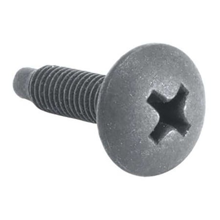 #10-32 x 3/4 in Phillips Truss Machine Screw, Plain Steel, 500 PK MPN:HM500