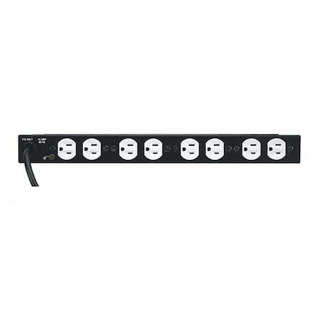 Outlet Strip, Surge, 5-15P, 9 ft. MPN:PD-815R-PL