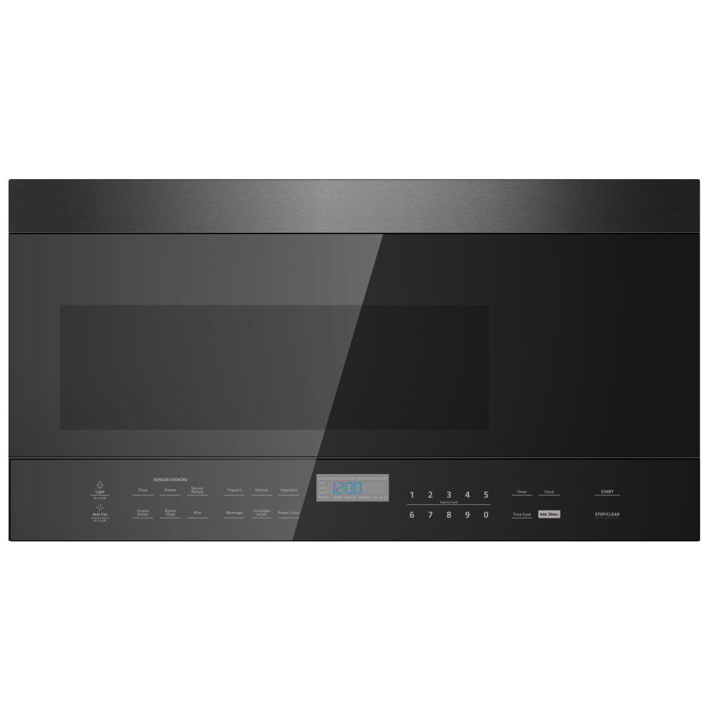 Black+Decker 1.6 Cu Ft Over-The-Range Microwave, Black MPN:EM044K6BB
