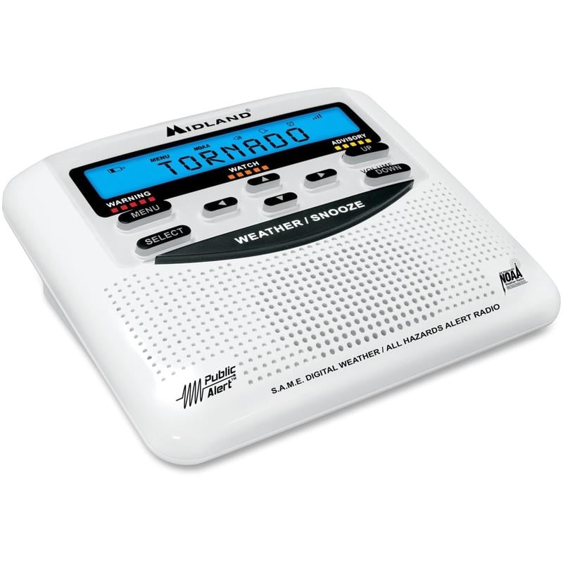 Midland WR120 Desktop Weather Alert Radio MPN:WR120
