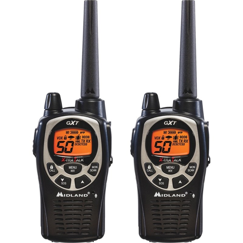 Midland X-Tra Talk GXT1000VP4 Two Way Radio, 2/Pack MPN:GXT1000VP4