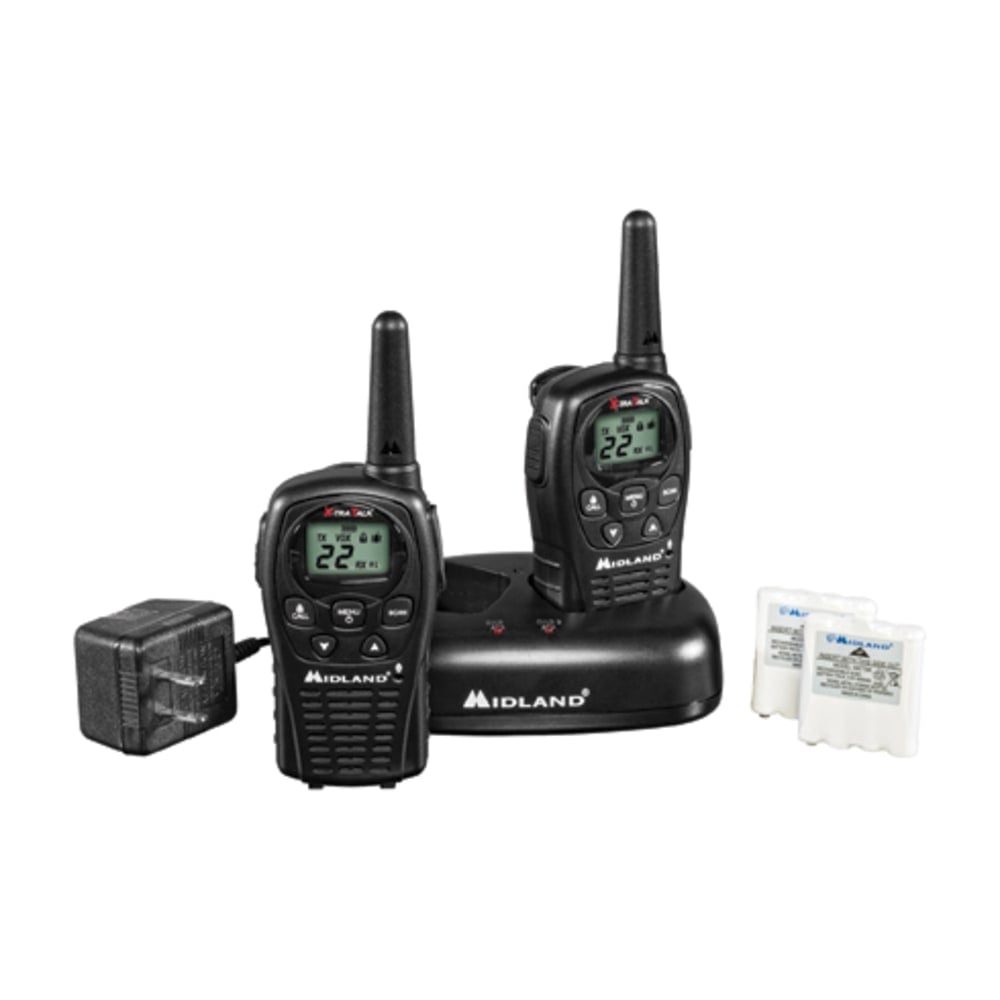 Midland LXT500VP3 Two-way Radio - 22 Radio Channels - 22 GMRS/FRS - Upto 126720 ft - Auto Squelch, Keypad Lock, Silent Operation - LXT500VP3 MPN:LXT500VP3