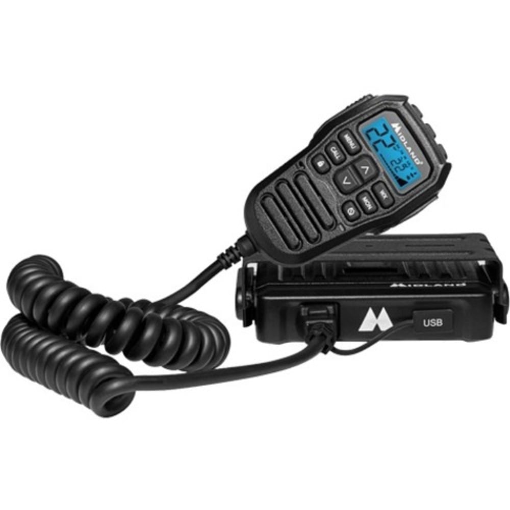 Midland MicroMobile GMRS 2-Way Radio - For Walkie-talkie with NOAA All Hazard - 15 Weather - 15 W MPN:MXT275