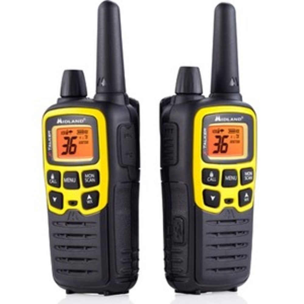 Midland X-TALKER T61VP3 Two-Way Radio - 36 Radio Channels - Upto 168960 ft - 121 Total Privacy Codes - T61VP3, 2/Pack MPN:T61VP3