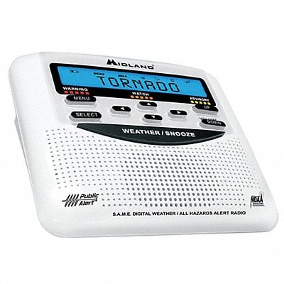 Portable/Table Top Weather Radio NOAA MPN:WR-120B
