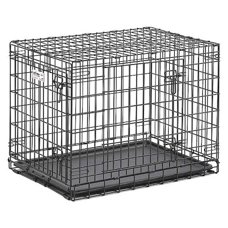 Ultima Pro Double Door Dog Crate Black 31