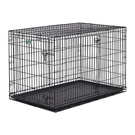 Dog Double Door i-Crate Black 30
