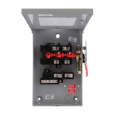 GD Disc, 2P Fusible Typ3R 240V, 60A MPN:MGF222NR