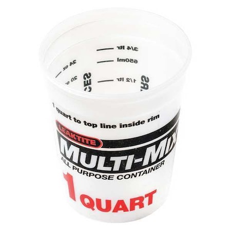 Mixing Container, Multi-Purpose, 1 qt. MPN:46221