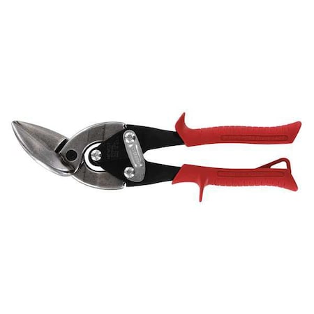Aviation Snip, Left Curves/Straight, 9 3/4 in, Stainless Steel MPN:MWT-SS6510L