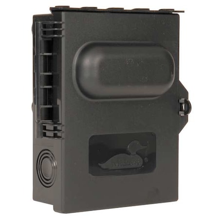 Disconnect Switch, Nonfusible, DPST, Single Phase, NEMA 3R, Indoor/Outdoor, Plastic MPN:P065NA1