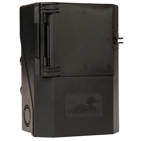 Disconnect Switch, Nonfusible, DPST, Single Phase, NEMA 3R, Indoor/Outdoor, Plastic MPN:P065P