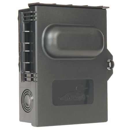 Disconnect Switch, Nonfusible, DPST, Single Phase, NEMA 3R, Indoor/Outdoor, Plastic MPN:P065P1