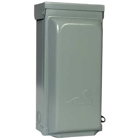 Fusible, Disconnect Switch, General Duty, 240 V, DPST, Indoor/Outdoor MPN:U0353F