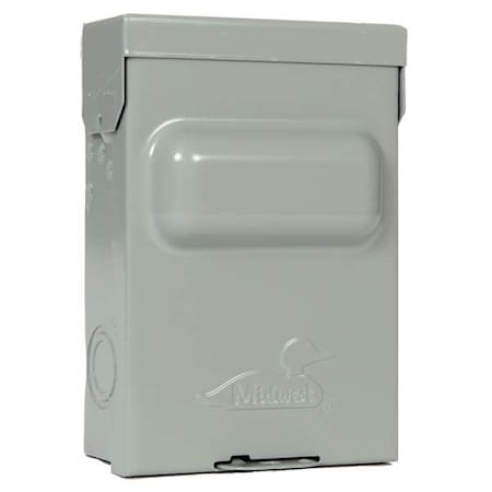 Fusible, Disconnect Switch, General Duty, 240 V, DPST, NEMA 3R MPN:U035F2