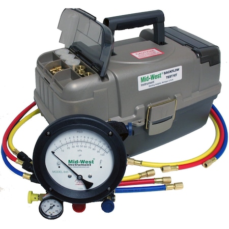 Backflow Preventer Test Kit, Incl. Case MPN:845-3