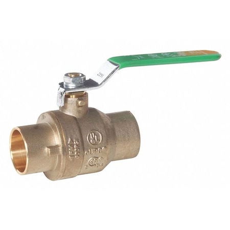 Ball Valve, Solder-End Lead-Free, 1/2