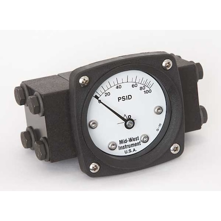 Pressure Gauge, 0 to 100 psi MPN:140-AA-00-OO-100P