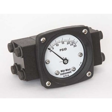 Pressure Gauge, 0 to 30 psi MPN:140-AA-00-OO-30P