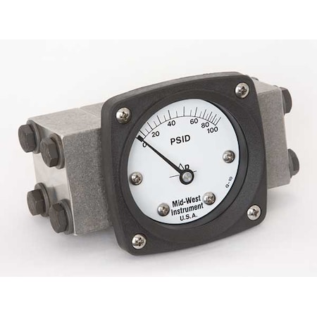 Pressure Gauge, 0 to 100 psi MPN:140-SA-00-OO-100P