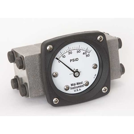 Pressure Gauge, 0 to 50 psi MPN:140-SA-00-OO-50P