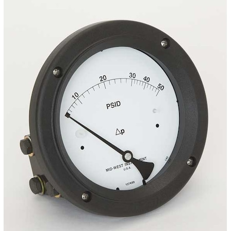 Pressure Gauge, 0 to 50 psi MPN:140-SC-00-OO-50P