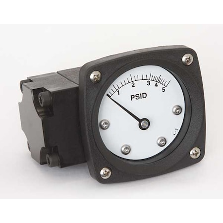 Pressure Gauge, 0 to 5 psi MPN:142-AA-00-OO-5P