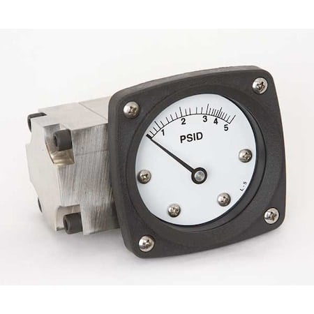 Pressure Gauge, 0 to 5 psi MPN:142-SA-00-OO-5P