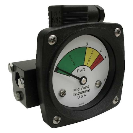 Gauge 3-Color Filter Change DP MPN:522A-005V-LE