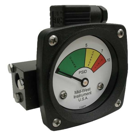 Gauge 3-Color Filter Change DP MPN:522A-010V-LE