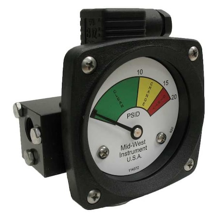 Gauge 3-Color Filter Change DP MPN:522A-020V-LA