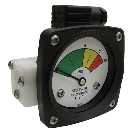 Gauge 3-Color Filter Change DP MPN:522P-010V-LA