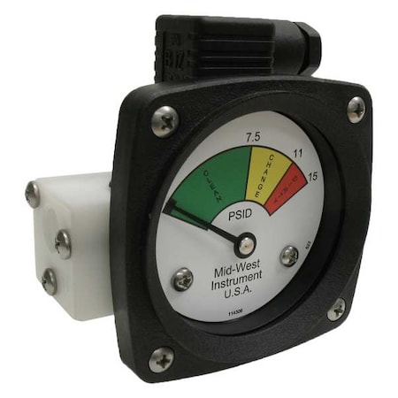 Gauge 3-Color Filter Change DP MPN:522P-015V-LE