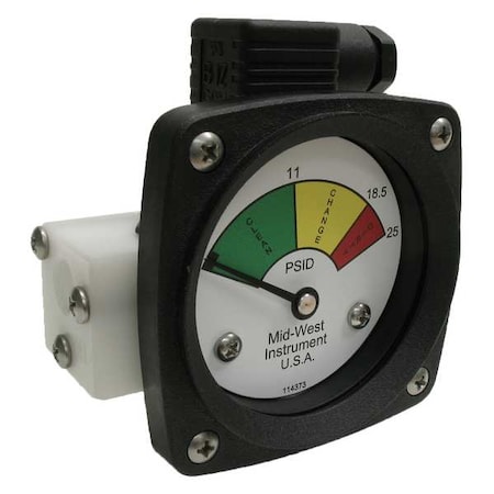 Gauge 3-Color Filter Change DP MPN:522P-025-LE