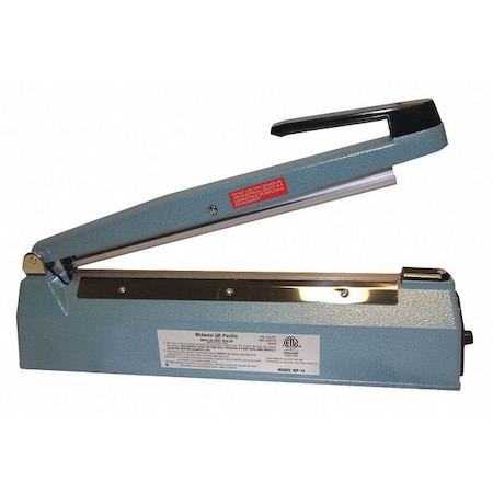 Heat Sealer, Hand Operated, 120VAC MPN:MP-12