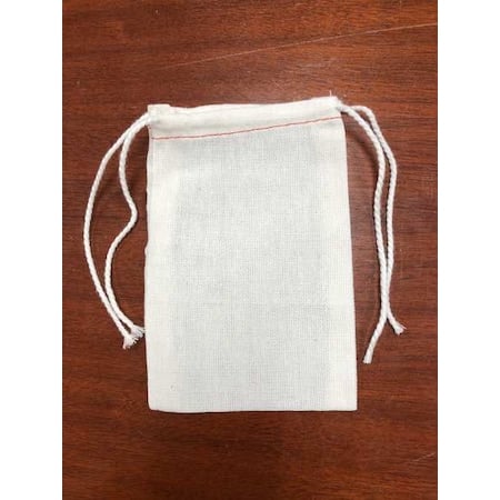 Dbl Drawstring Parts Bag, 4x2-3/4in, PK100 MPN:MP-24CB1