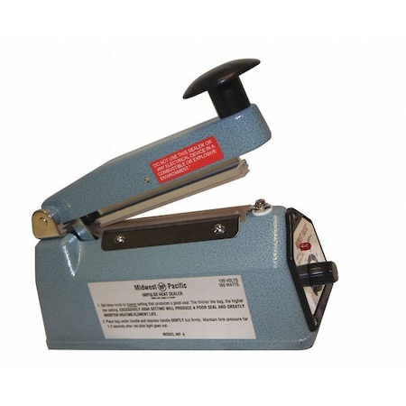 Heat Sealer, Hand Operated, 120VAC MPN:MP-4