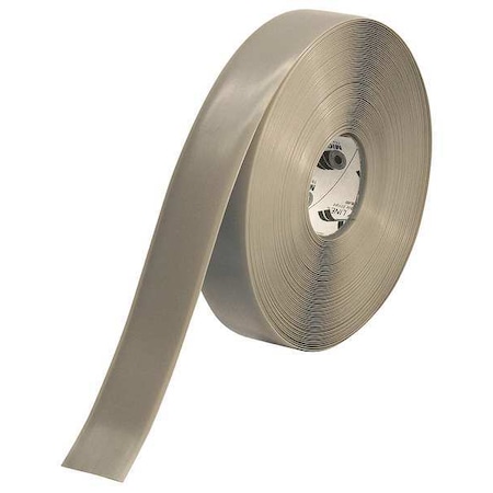 Industrial Safety Floor Marking Tape Vinyl Gray, 2