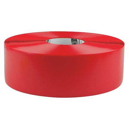 Industrial Safety Floor Marking Tape PVC Red, 3