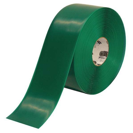 Industrial Safety Floor Marking Tape Vinyl Green, 4
