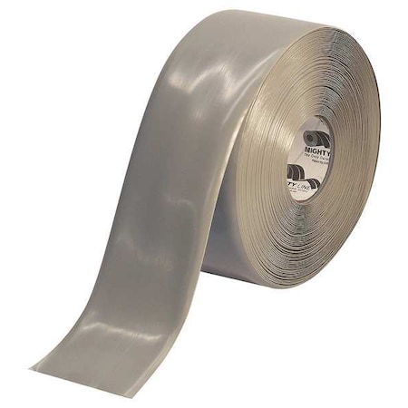 Industrial Safety Floor Marking Tape Vinyl Gray, 4